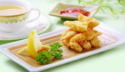 炸墨鱼味条