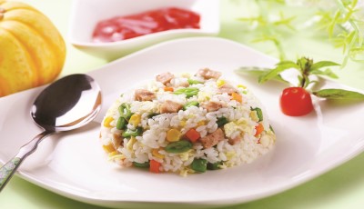香菇贡丸炒饭